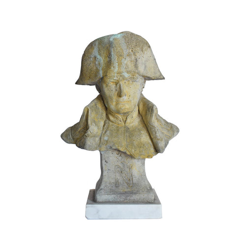 A Vintage Cast Stone Bust of Napoleon Bonaparte