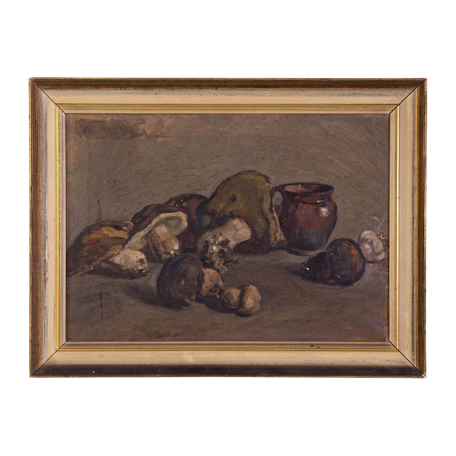 early 20th Century Still life of Mushrooms