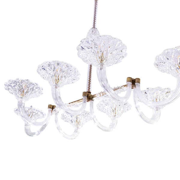 1940s Murano Chandelier Attributed to Barovier