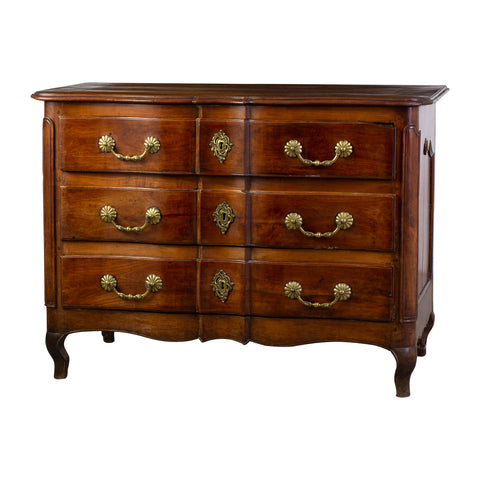 A Fine Louis XV Walnut Commode