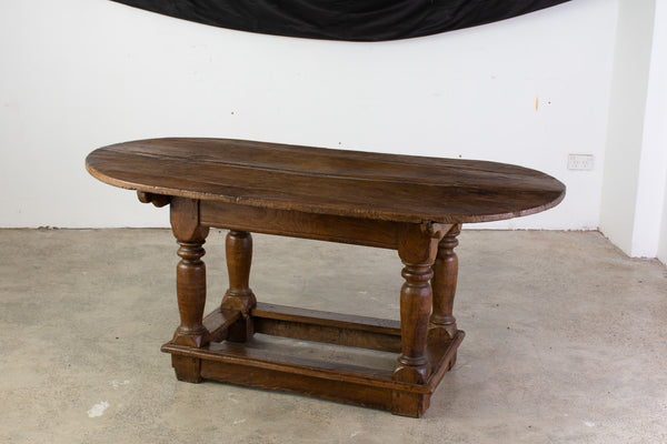 19th century Oval Side Table