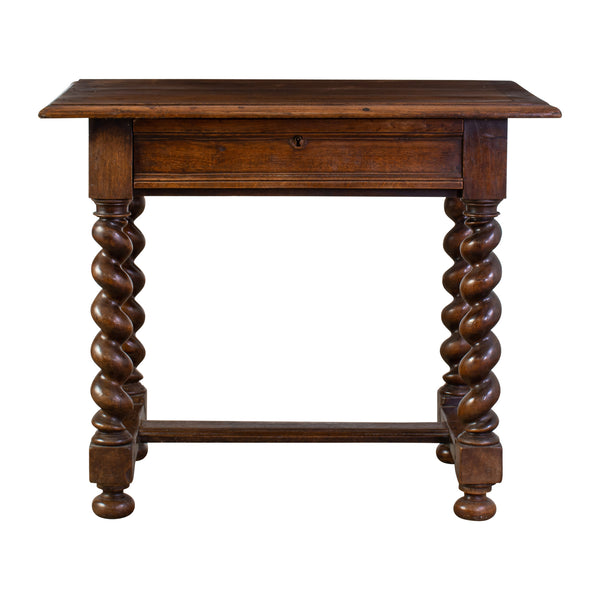 Louis XIII Style Walnut Side table