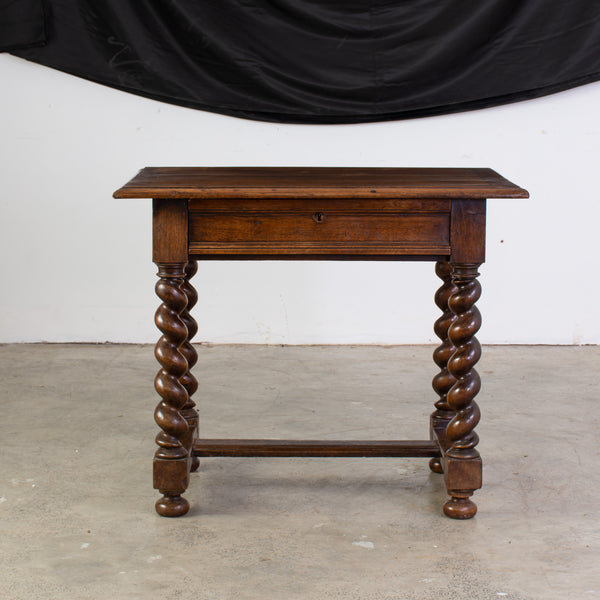 Louis XIII Style Walnut Side table