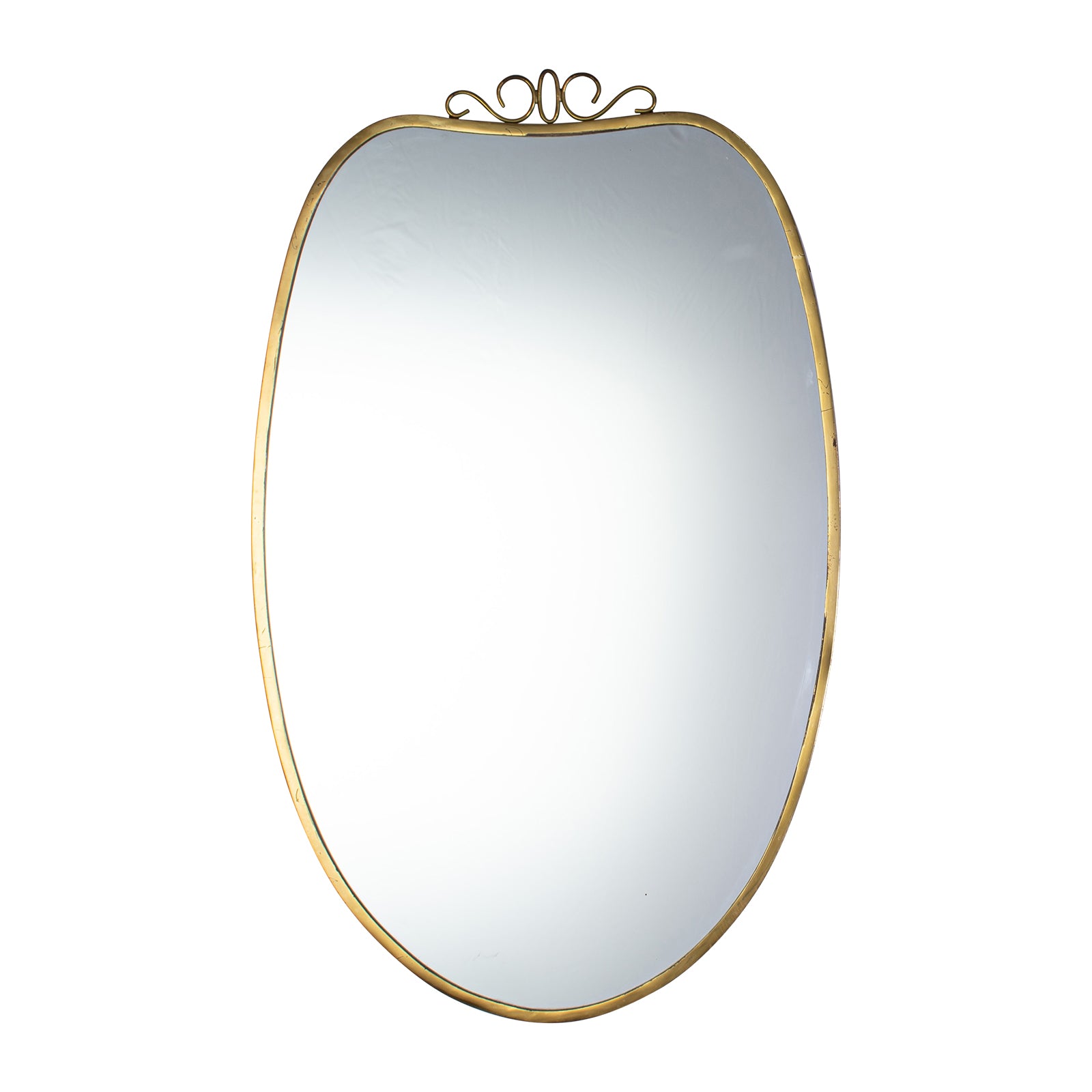 1940s Mirror In the manner of Gio Ponti