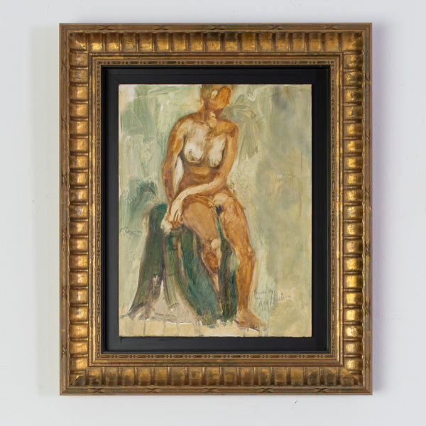 nude study by Marguerite Portier (1893-1992)