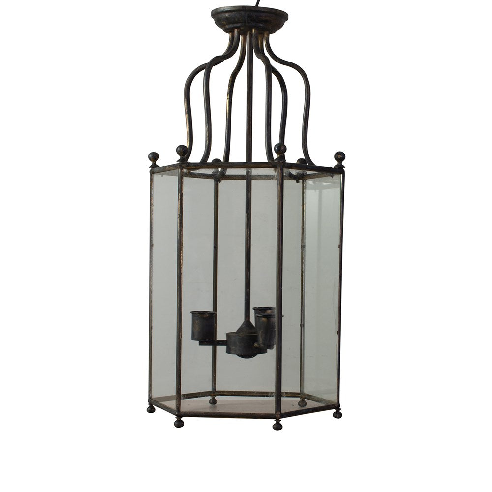 Blackened Fontainebleu Lantern