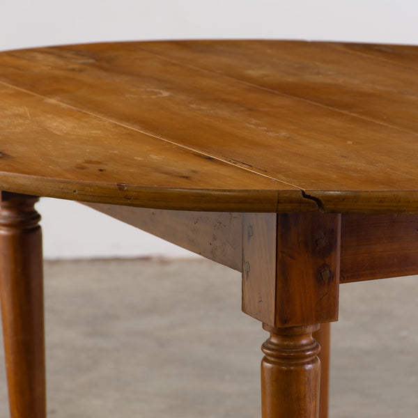 19th French Cherrywood Dropside Table