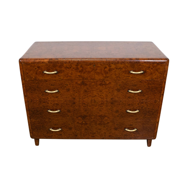 Art Deco Burr Walnut Chest of Drawers