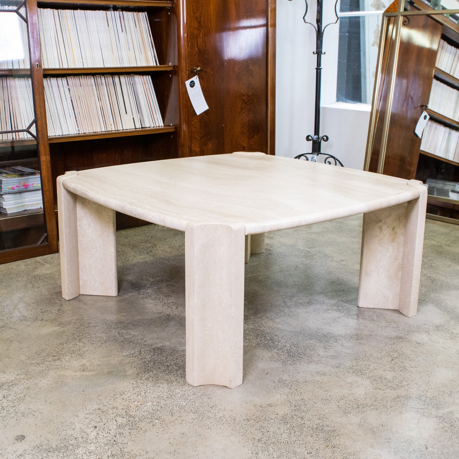 Travertine Coffee Table – The Vault Sydney