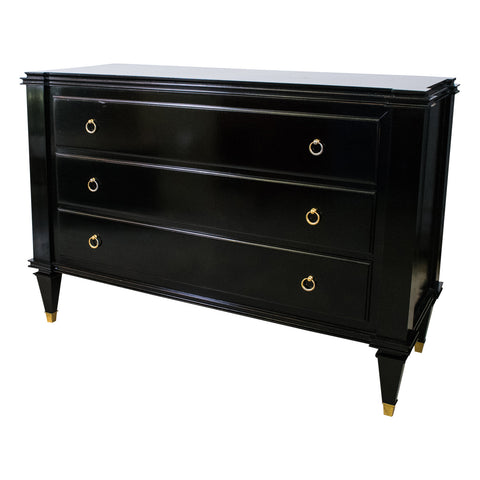 A Ebonised Commode attributed to Andre Arbus (French, 1903 – 1969)