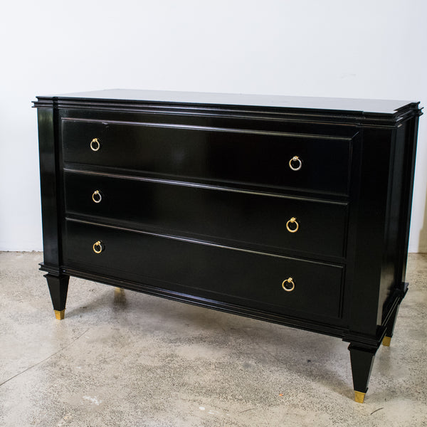 A Ebonised Commode in the style of Andre Arbus (French, 1903 – 1969)
