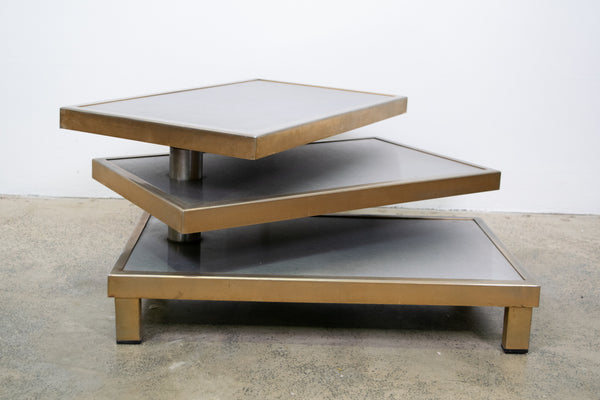 Articulated coffee table Attributed to Maria Pergay