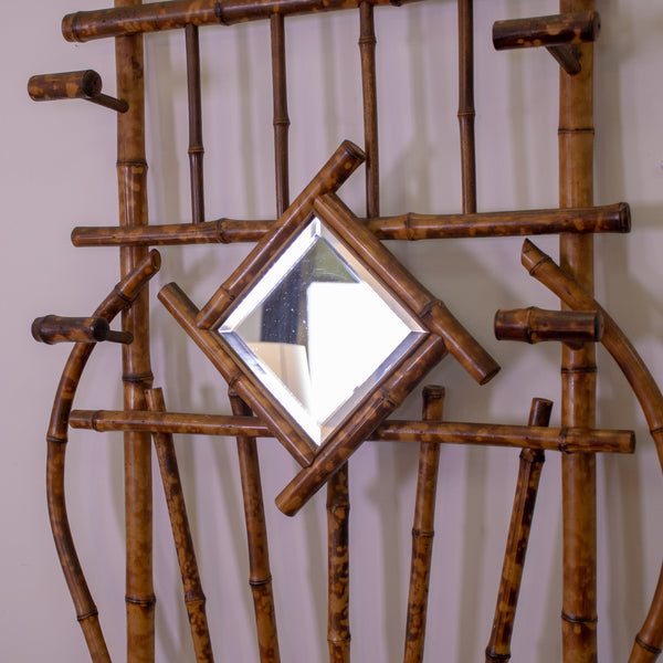 19th Century Aesthetic Movement Bamboo Coat Stand