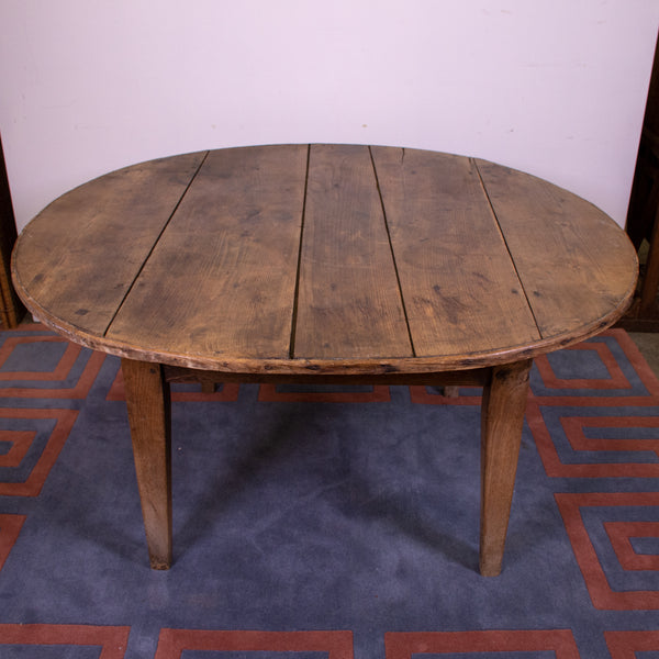 19th Century French Provincial Fruitwood Oval table