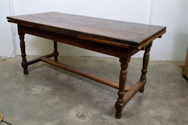 Oak 19th Century Extension Kitchen Table