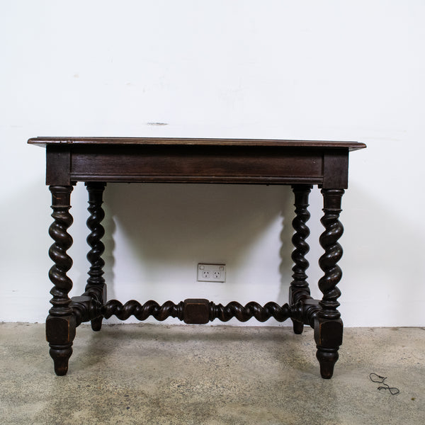 A 19th Century Louis XIII Style Oak Side Table