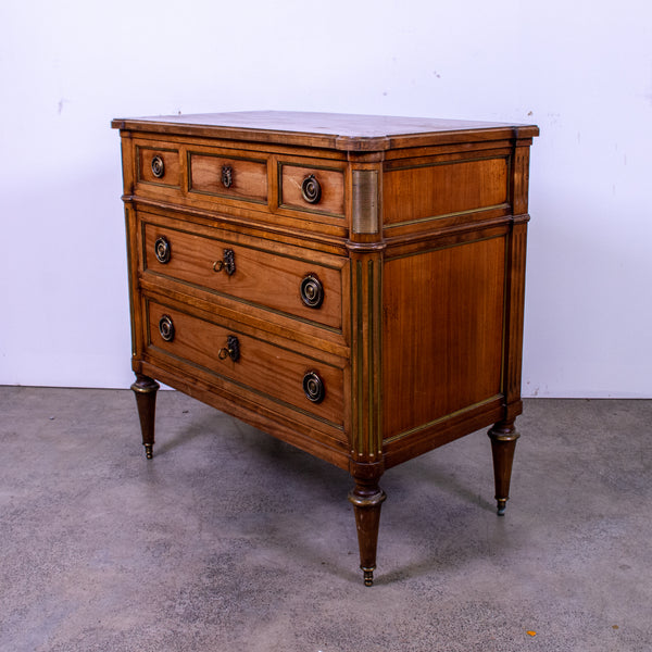 Louis XVI Style Fruitwood Commode