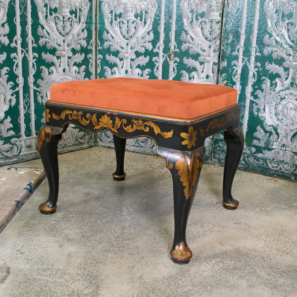 A Chinoserie Decorated Stool