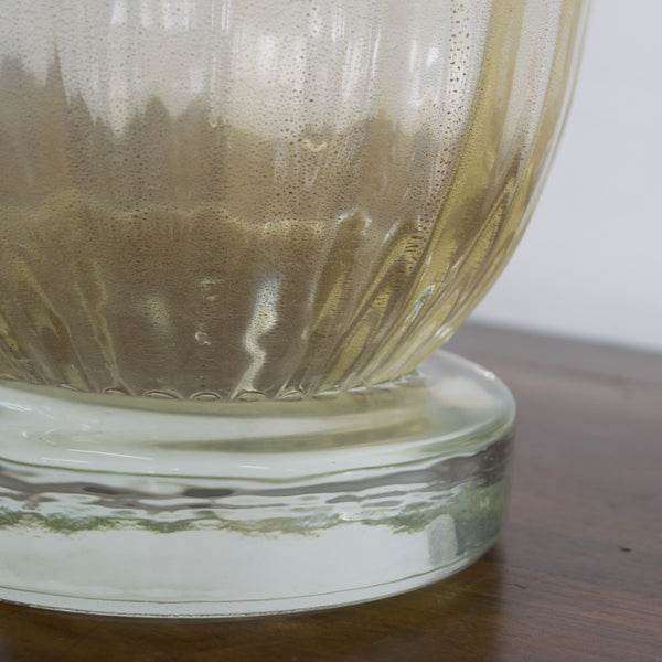 An “Avventurrina” Murano Glass Vase by Sergio Costantini