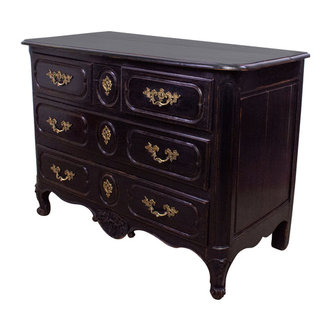 French Provincial Louis XV Style Commode