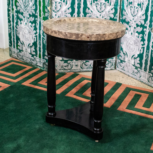 19th Century Ebonised Side Table
