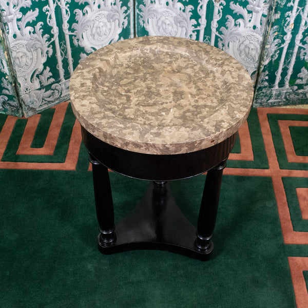 19th Century Ebonised Side Table