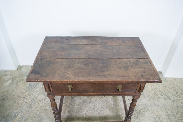 Early Georgian Oak Side Table