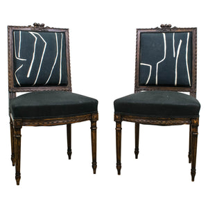 Pair of Louis XVI Style Side Chairs