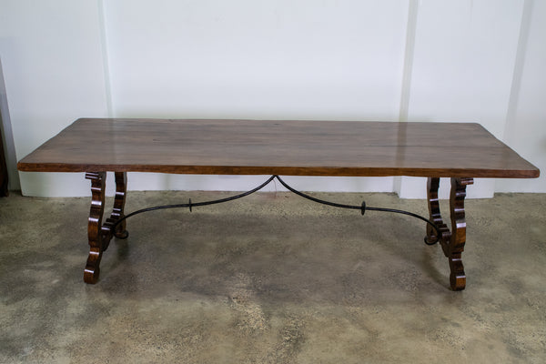 A 18th Century Style Spanish Walnut Dining table