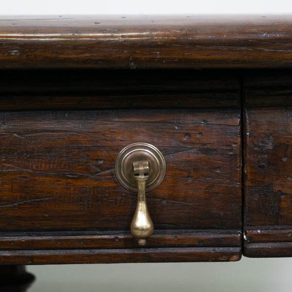 A Charles II Style Chestnut Low Dresser