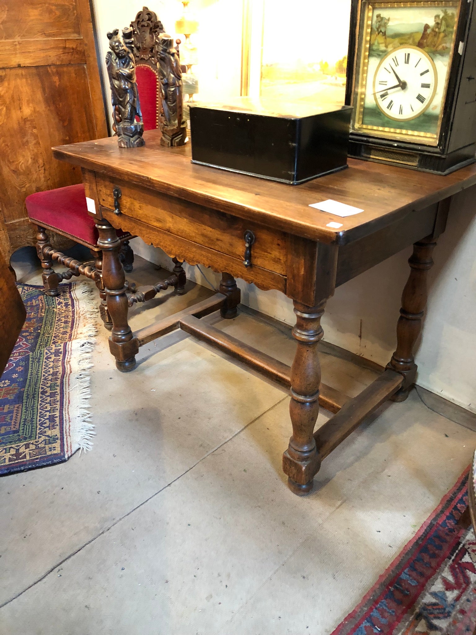 17th Century Style Oak Side Table