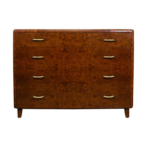 Art Deco Burr Walnut Chest of Drawers