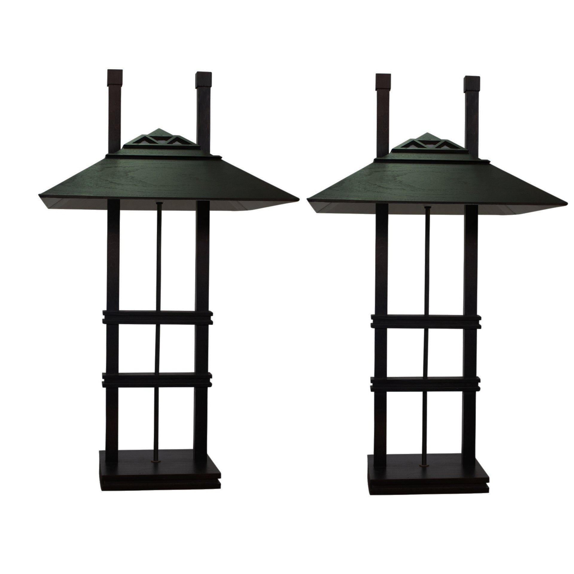Pair of Lamps in the manner of Walter Burley Griffin (1876 – 1937)