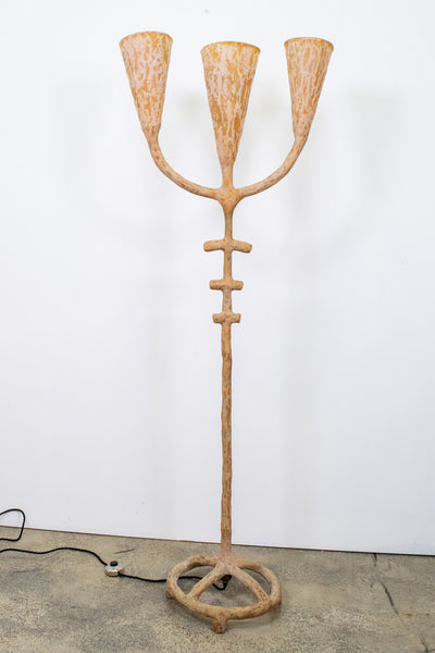 An Unusual Mid Century Style Floor Standing Lamp