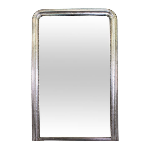 Louis Phillippe style Silver Gilt Mirror