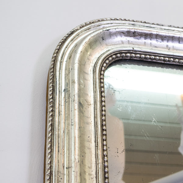 Louis Phillippe style Silver Gilt Mirror