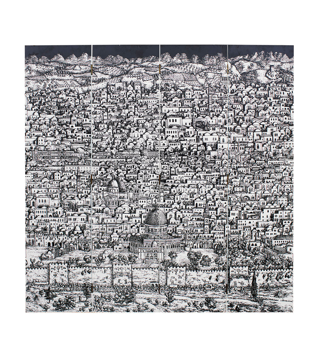 Jerusalem Folding Screen by Piero Fornasetti – The Vault Sydney