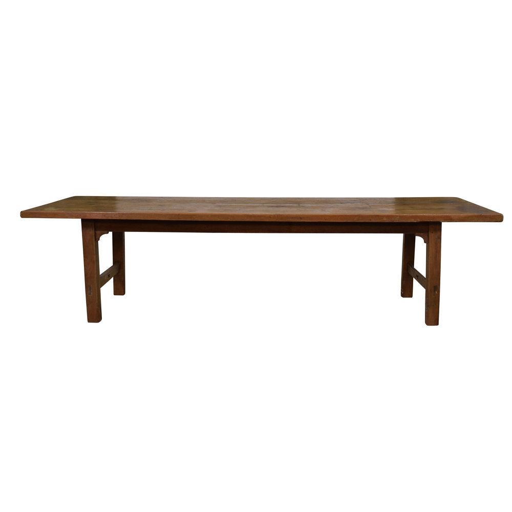 A Large Antique French Convent's Refectory Table