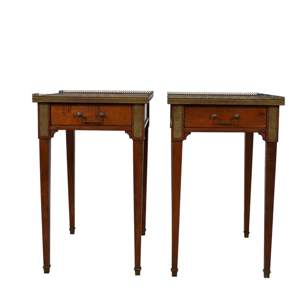 Pair of Louis XVI style Bedside Tables