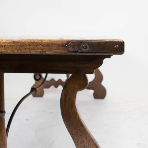 A Spanish Style Oak Dining Table