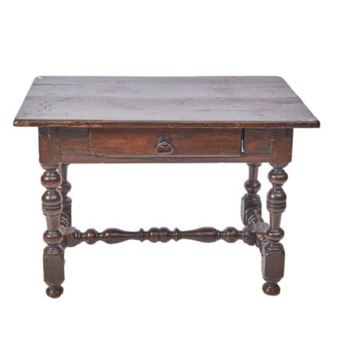 Louis XIII Provincial Walnut Side Table