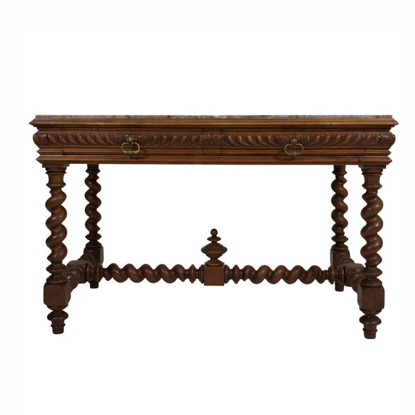 Antique French Herni II style Walnut Centre Table