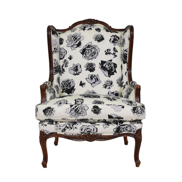 A Louis XV style Wingback Chair