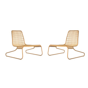 Pair of Low Flo Chairs Designed by Patricia Urquiola