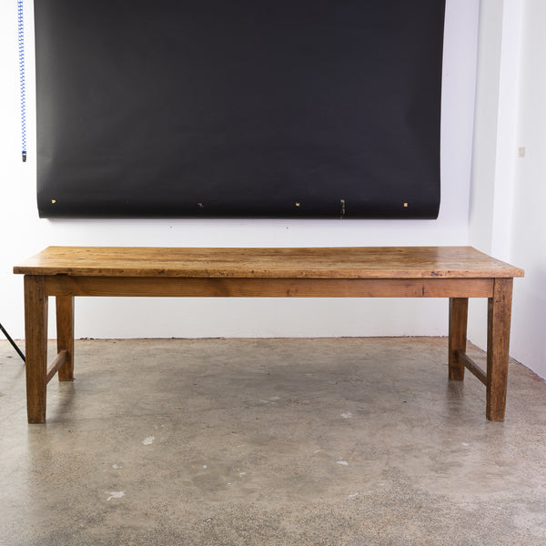 Early 20th Century Maple and Pine English Country Table