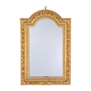 A 19th Century Italian Carved Giltwood Mirror