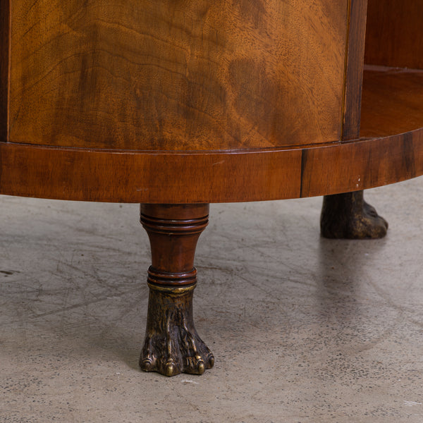 A Pair of Regency Style English Mahogany Side Table