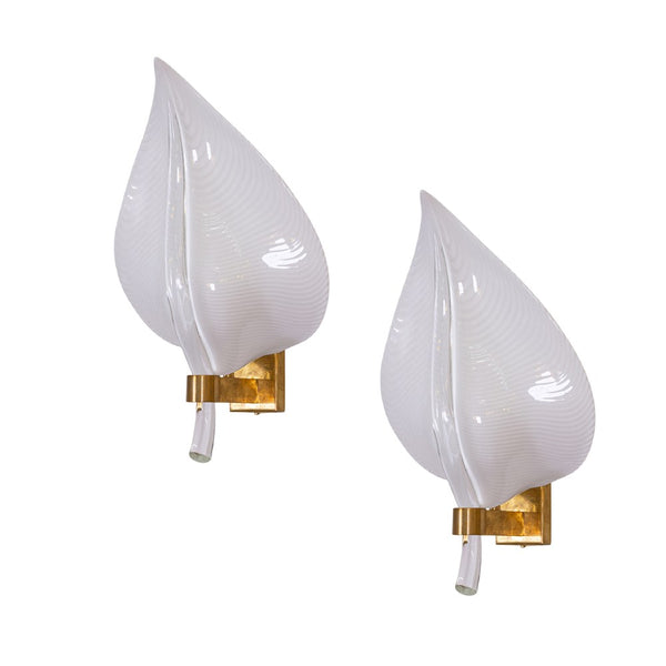Pair of Franco Luce for Seguso Wall Lights