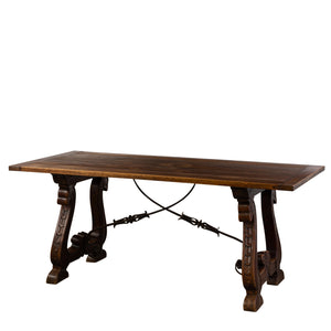 Early 20th Century Spanish Oak Dining Table