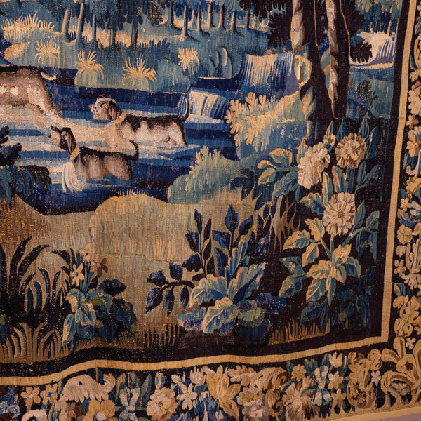 A Late 17th Century Flemish "Verdure" Tapestry